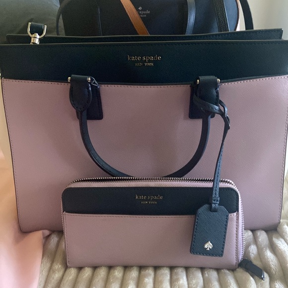 kate spade Handbags - Kate Spade color block handbag and wallet
